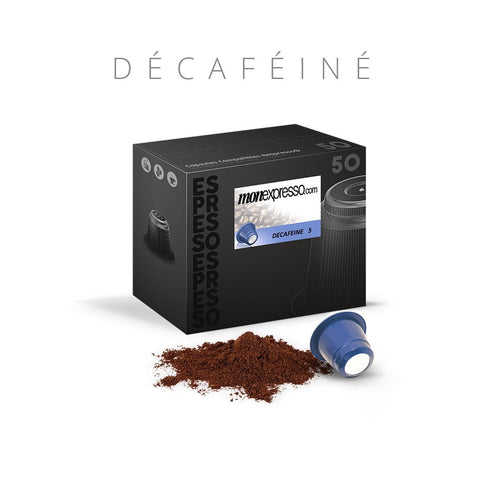 Décaféiné - 50 capsules pour nespresso