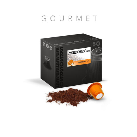 Gourmet - 50 capsules pour nespresso
