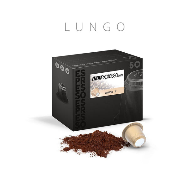NESPRESSO Vertuo Lot de 50 capsules de café signature (230 ml), Gran Lungo  (150 ml) et double expresso (80 ml), torréfaction moyenne à foncée,  compatible avec les machines à capsules Vertuo : : Épicerie