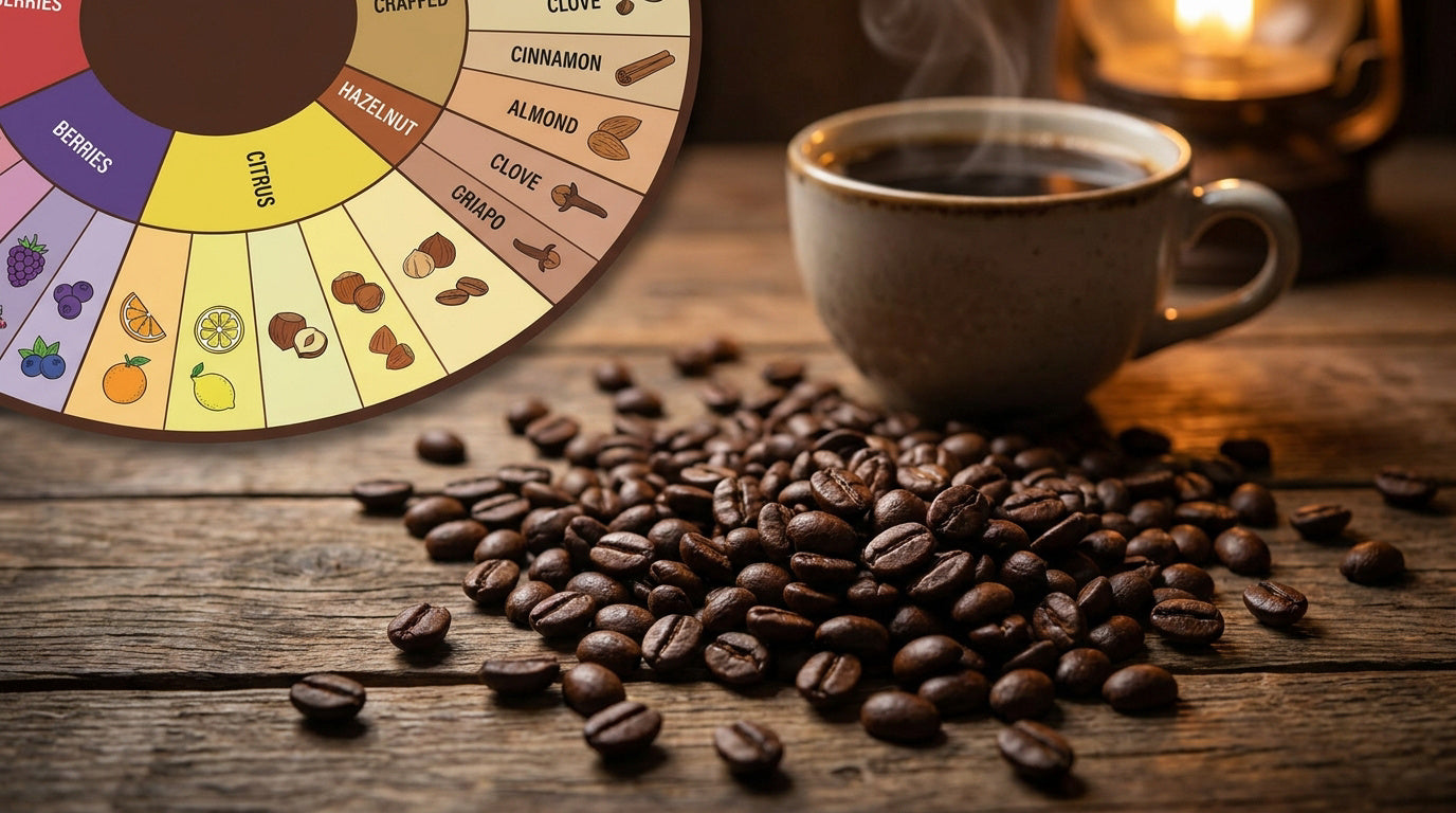 Comprendre le profil aromatique d'un café en grain