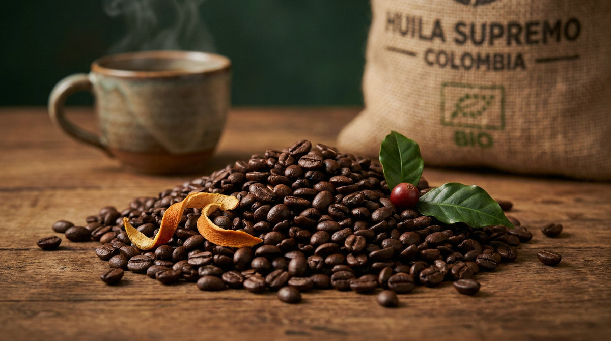 Café en grain de Colombie bio : le classique indémodable