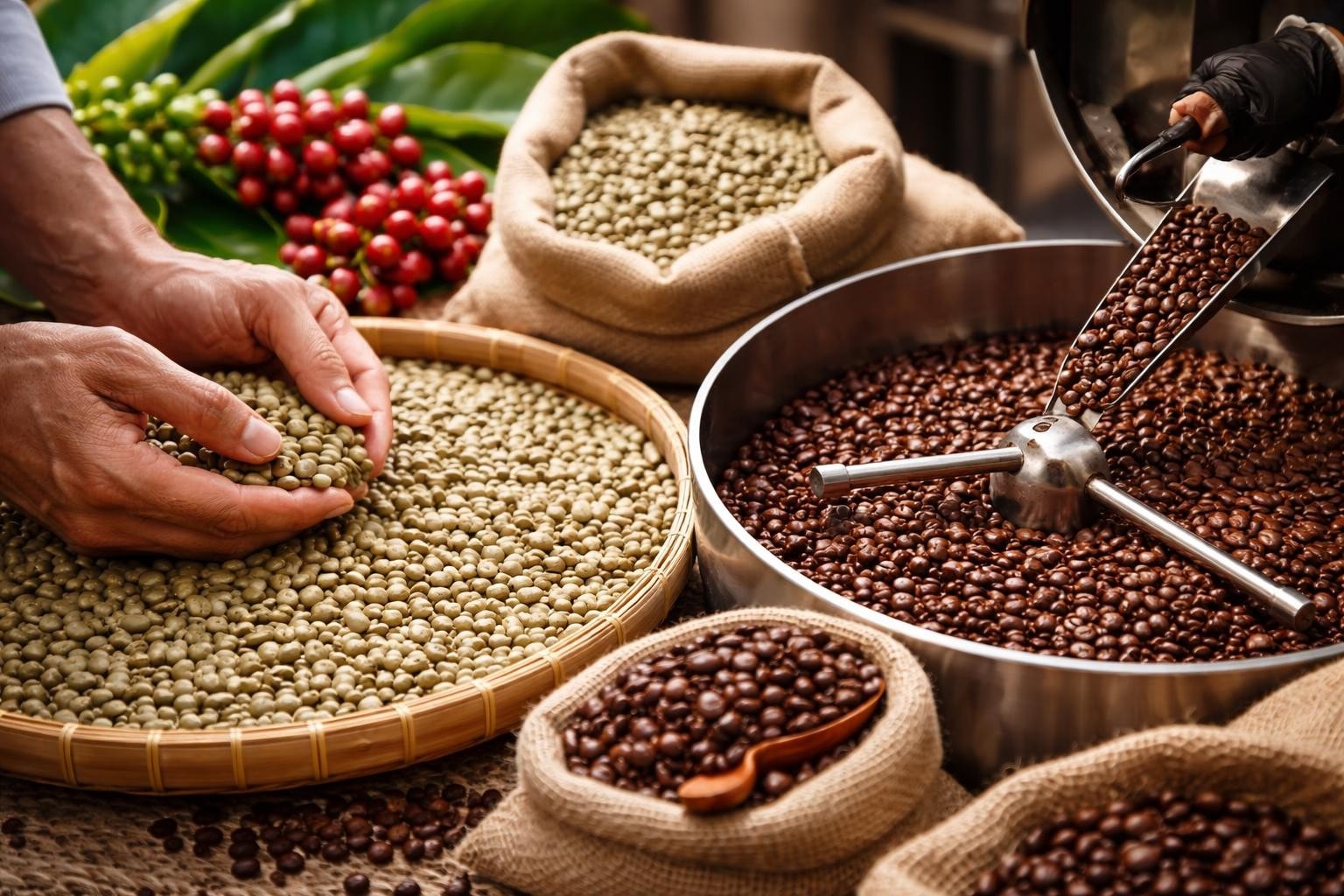 De Café : Qualité, Sélection et Passion en Grains