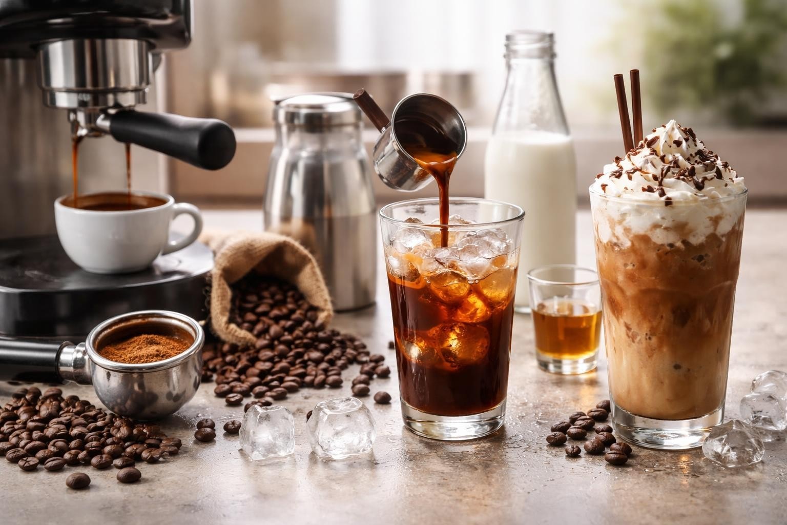 Café Frappé : L'Art de la Boisson Glacée Parfaite