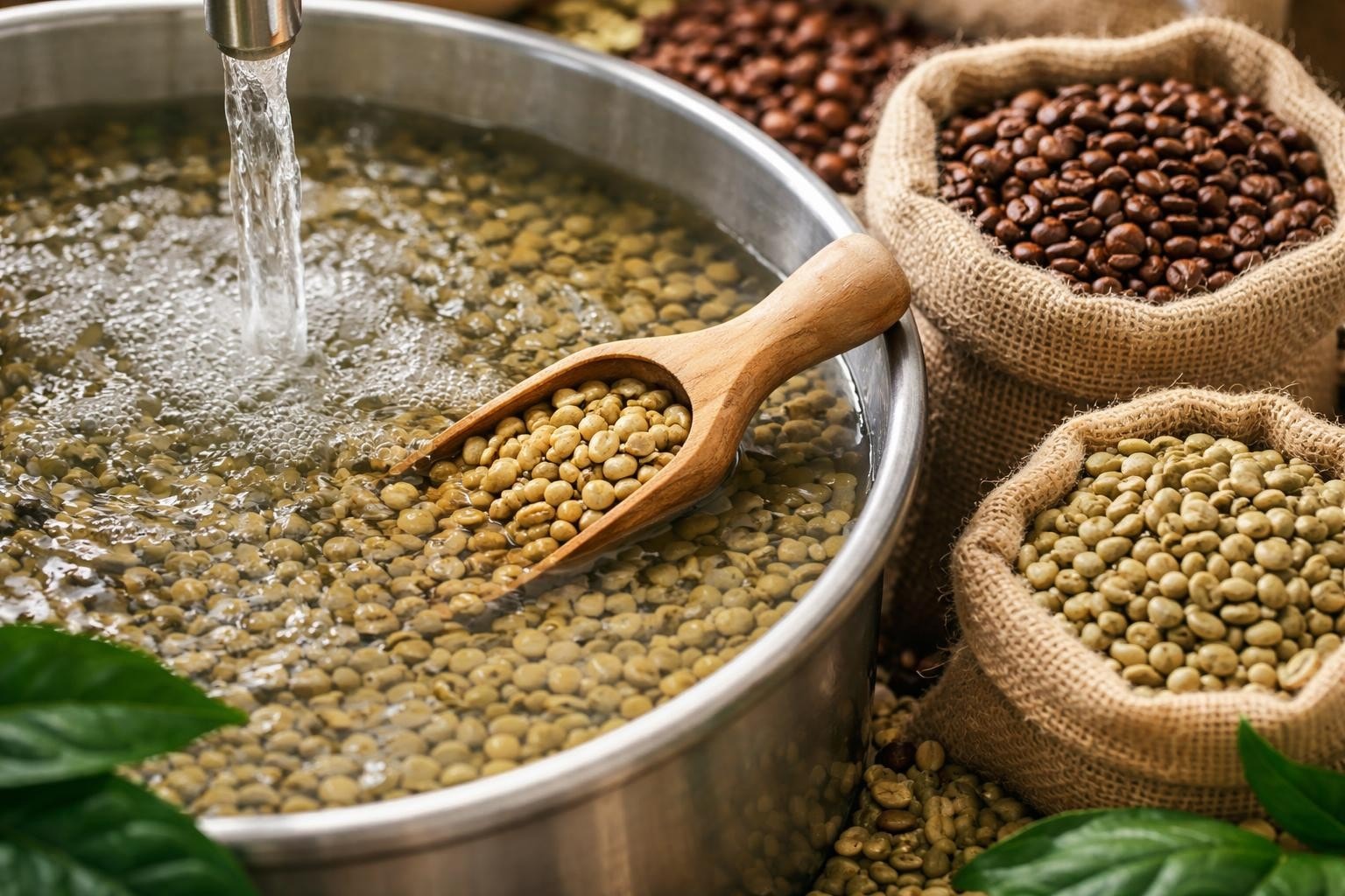 Décaféiné en Grain : Guide Complet 2026