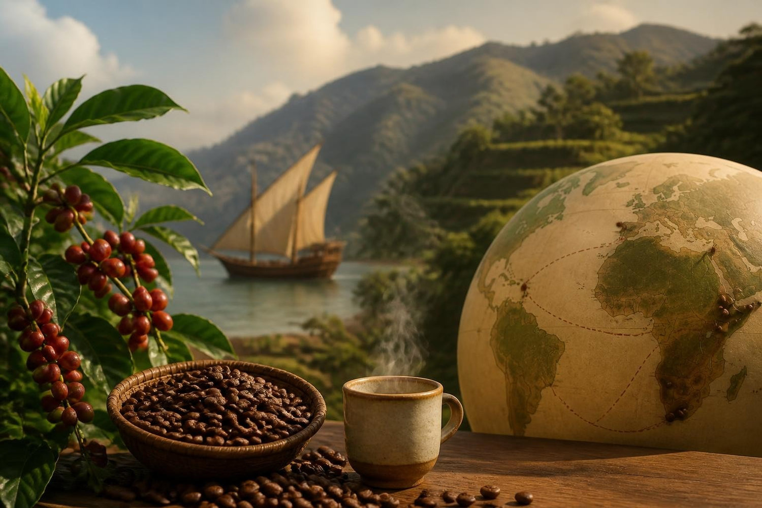 Origine du café arabica : histoire et provenance