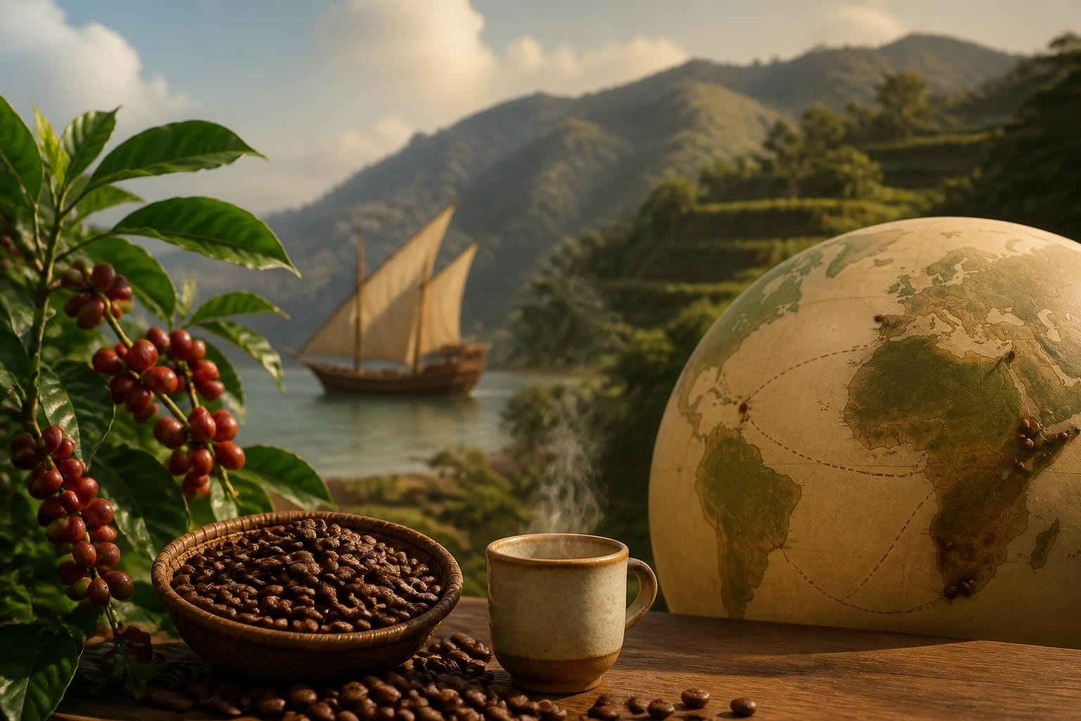 Origine du café arabica : histoire et provenance