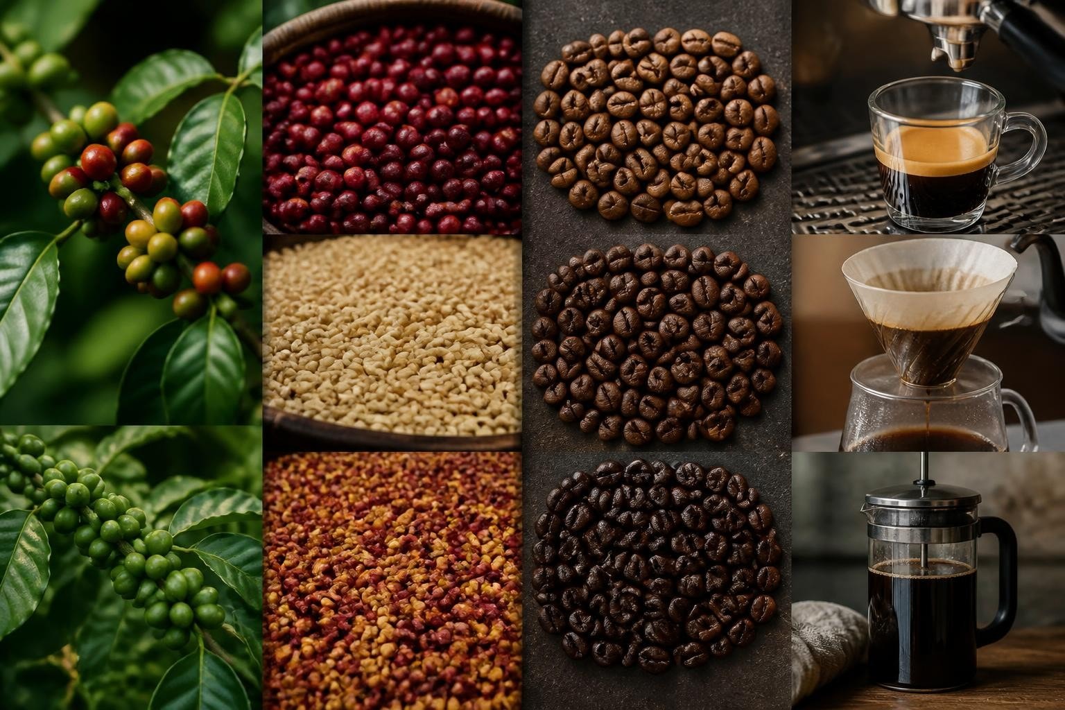 Types de Café : Guide Complet des Variétés et Styles