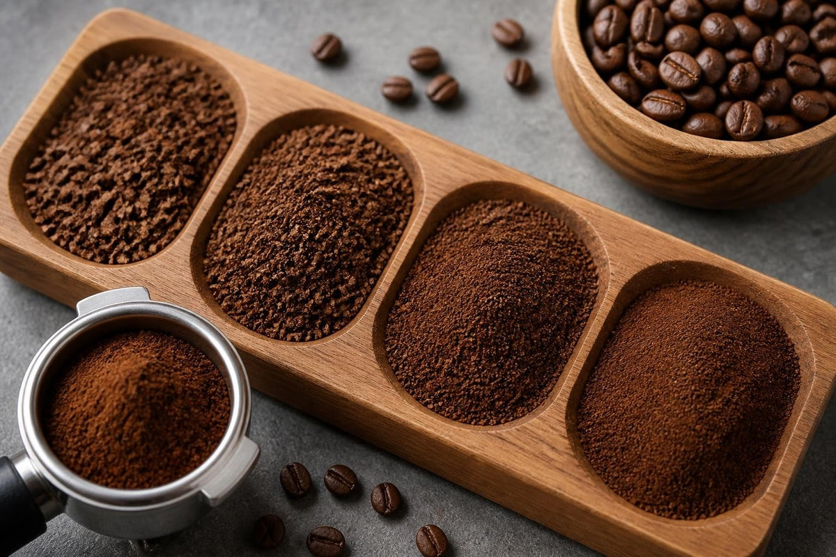 Granulométrie de la mouture : clé d'un café optimal