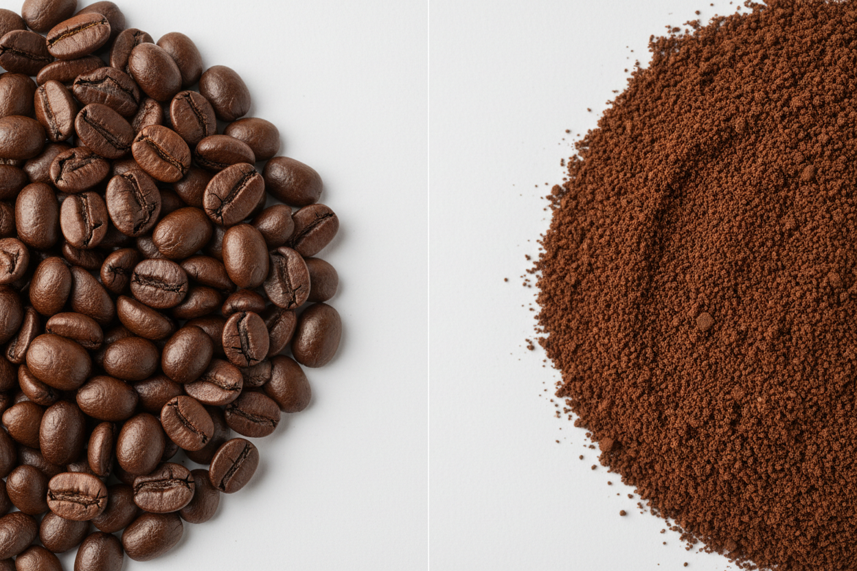 Café Moulu ou en Grain : Versus, Quel Choix en 2026 ?