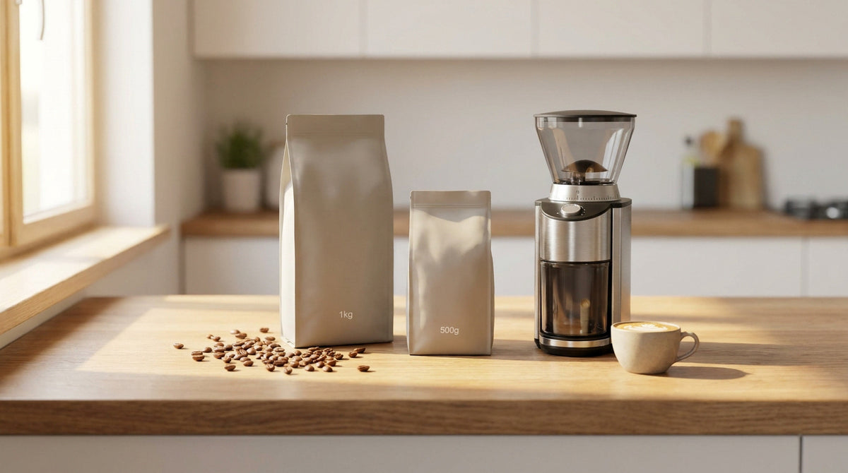 Café en grain 1kg vs 500g : quel format choisir ?