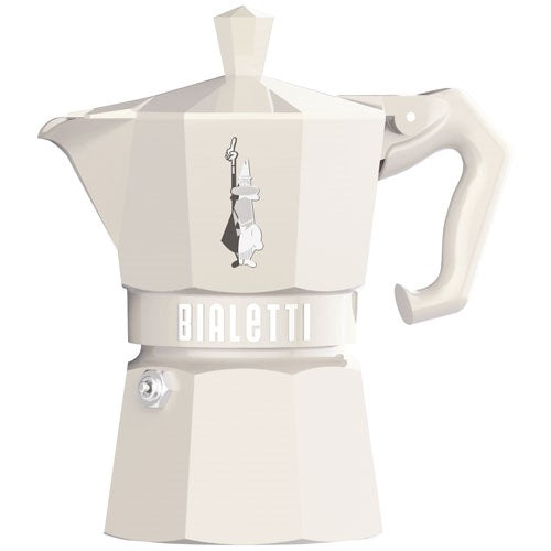 BIALETTI Cafetière italienne 3 tasses Crème - Moka Exclusive - 1