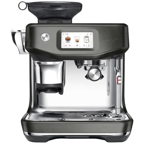 SAGE Machine à expresso Inox Noir - The Barista Touch Impress - SES882BST4FEU1 - 1