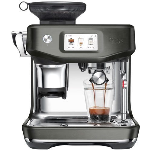 SAGE Machine à expresso Inox Noir - The Barista Touch Impress - SES882BST4FEU1 - 2