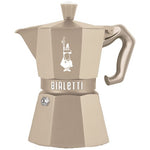 BIALETTI Cafetière italienne 3 tasses Sable du Désert - Moka Exclusive Octogonal - 1