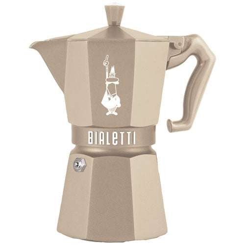 BIALETTI Cafetière italienne 6 tasses Sable du Désert - Moka Exclusive Octogonal - 1