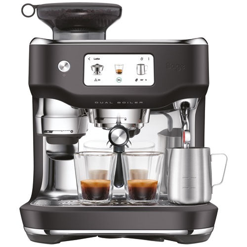 SAGE Machine expresso broyeur Truffe Noire - Oracle Dual Boiler - SES995BTR4EEU1 - 3