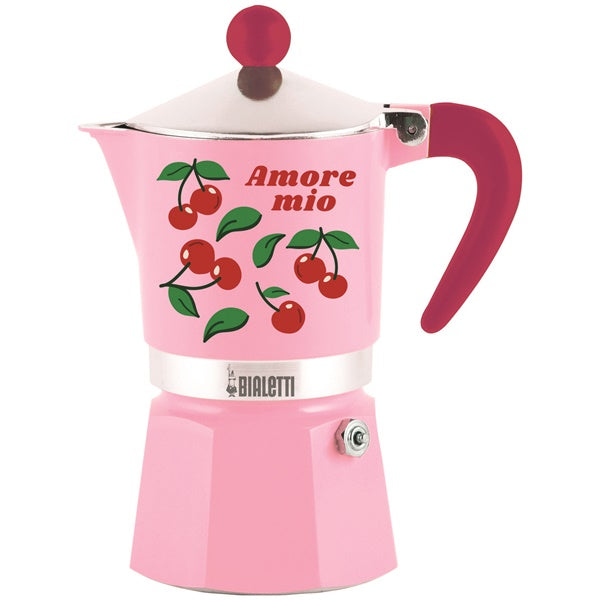 BIALETTI RAINBOW ROSE 3 CUPS - CERISES - 1