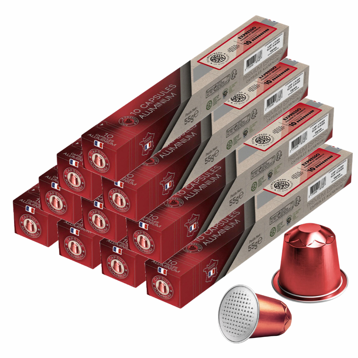 Capsules pour Nespresso - Espresso