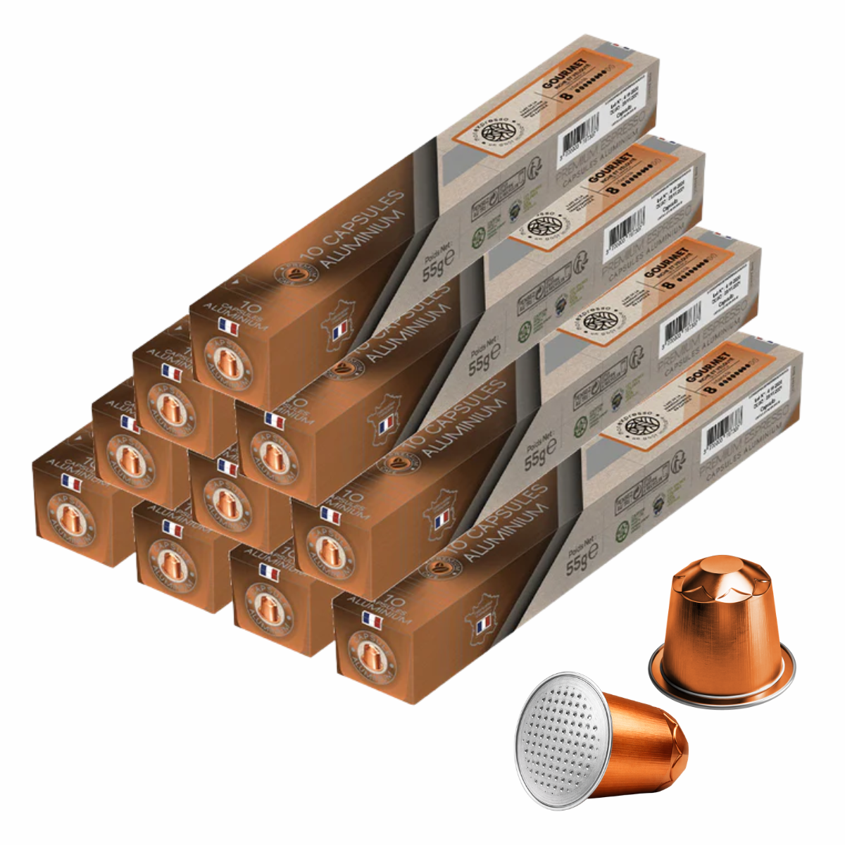 Capsules pour Nespresso - Gourmet