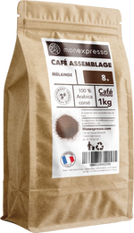 Café Moulu - Assemblage - Mélange Corsé 100% Arabica