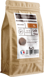 Café Moulu - Assemblage - Expresso - 100 % Arabica