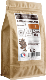 Café En Grains - Assemblage - Mélange Fruité 100% Arabica