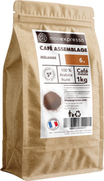 Café Moulu - Assemblage - Mélange Fruité 100% Arabica