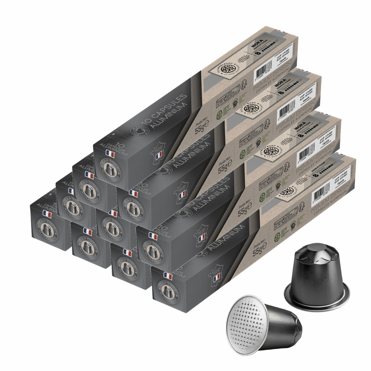 Capsules pour Nespresso - Moka