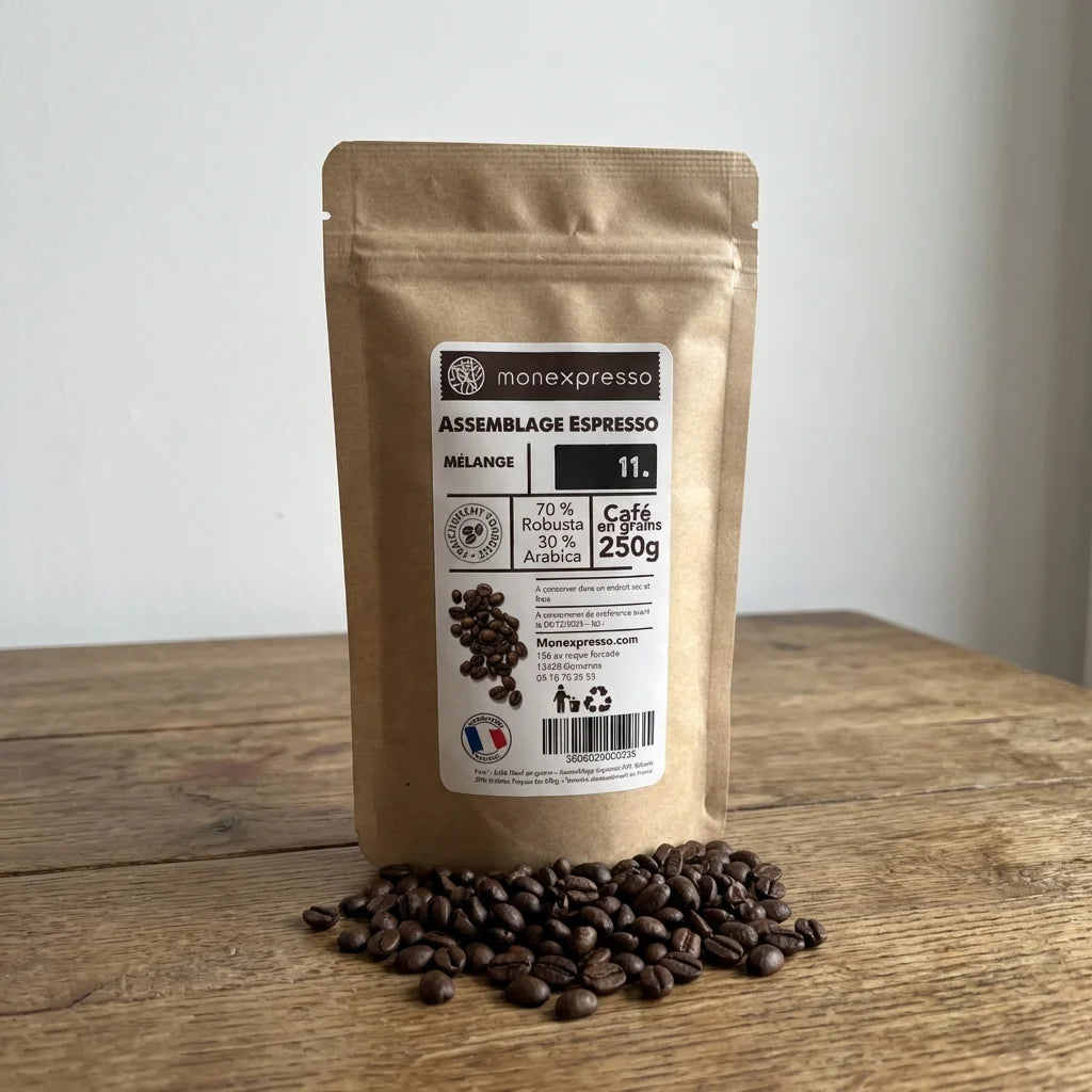Café En Grains - Assemblage Espresso - 70% Robusta 30% Arabica
