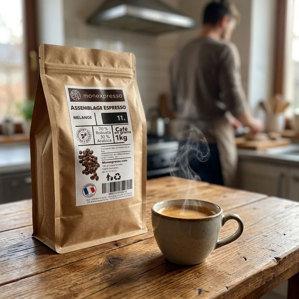 Café En Grains - Assemblage Espresso - 70% Robusta 30% Arabica