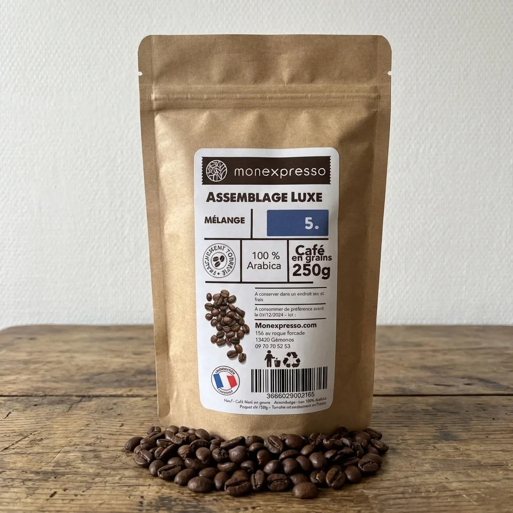 Café En Grains - Assemblage - Luxe - 100 % Arabica
