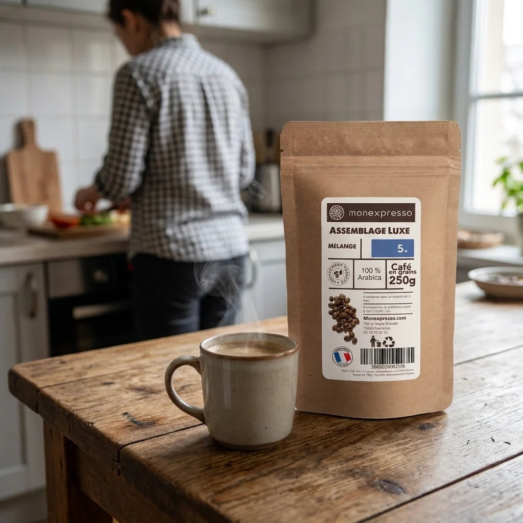 Café En Grains - Assemblage - Luxe - 100 % Arabica
