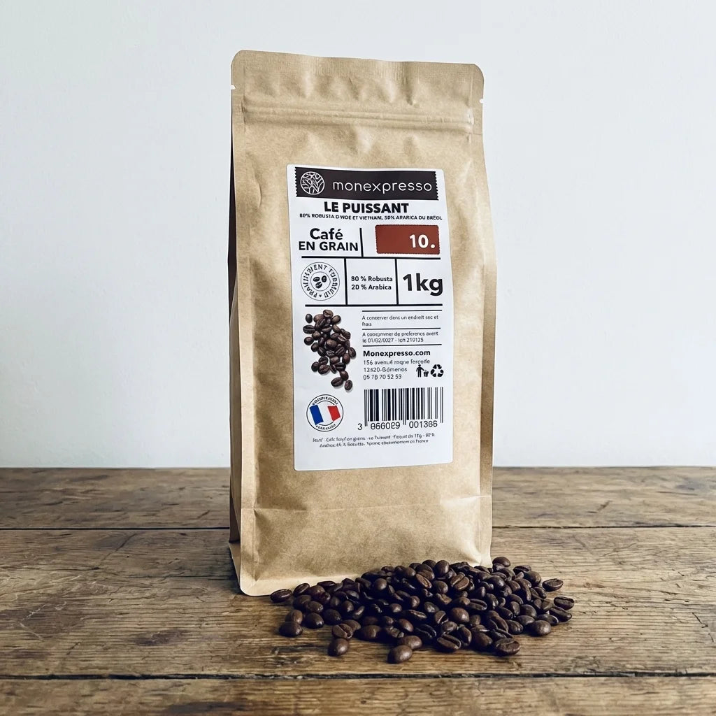 Café En Grains - Assemblage - Mélange Le Puissant
