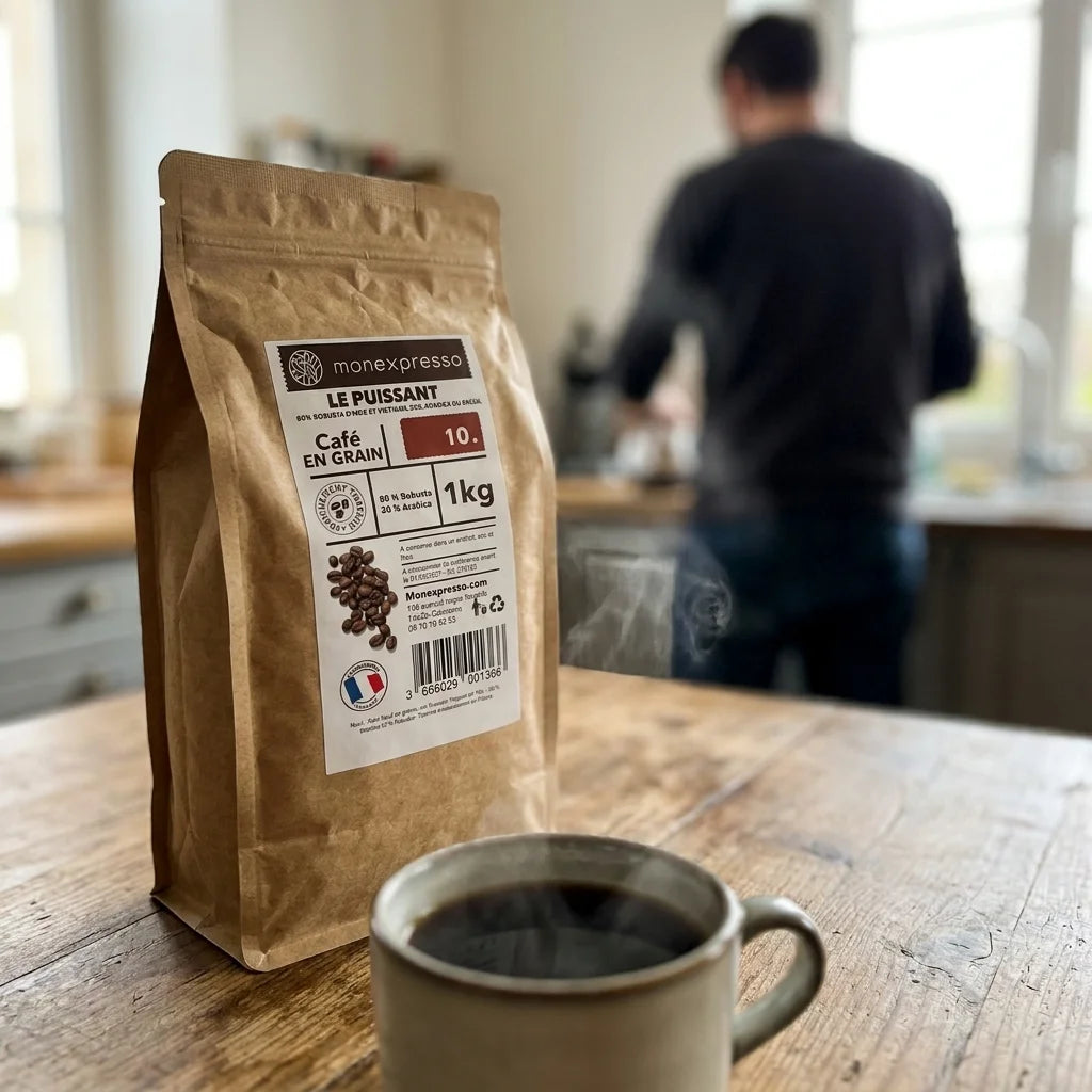 Café En Grains - Assemblage - Mélange Le Puissant