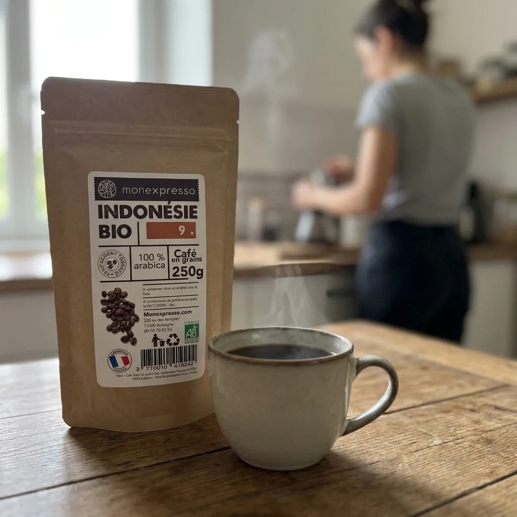 Café En Grains - Pure Origine -  Indonésie Bio