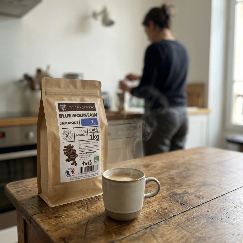 Café En Grains - Pure Origine - Jamaïque Blue Mountain Clydesdale Grade 1 (10Kg Vente En Gros)