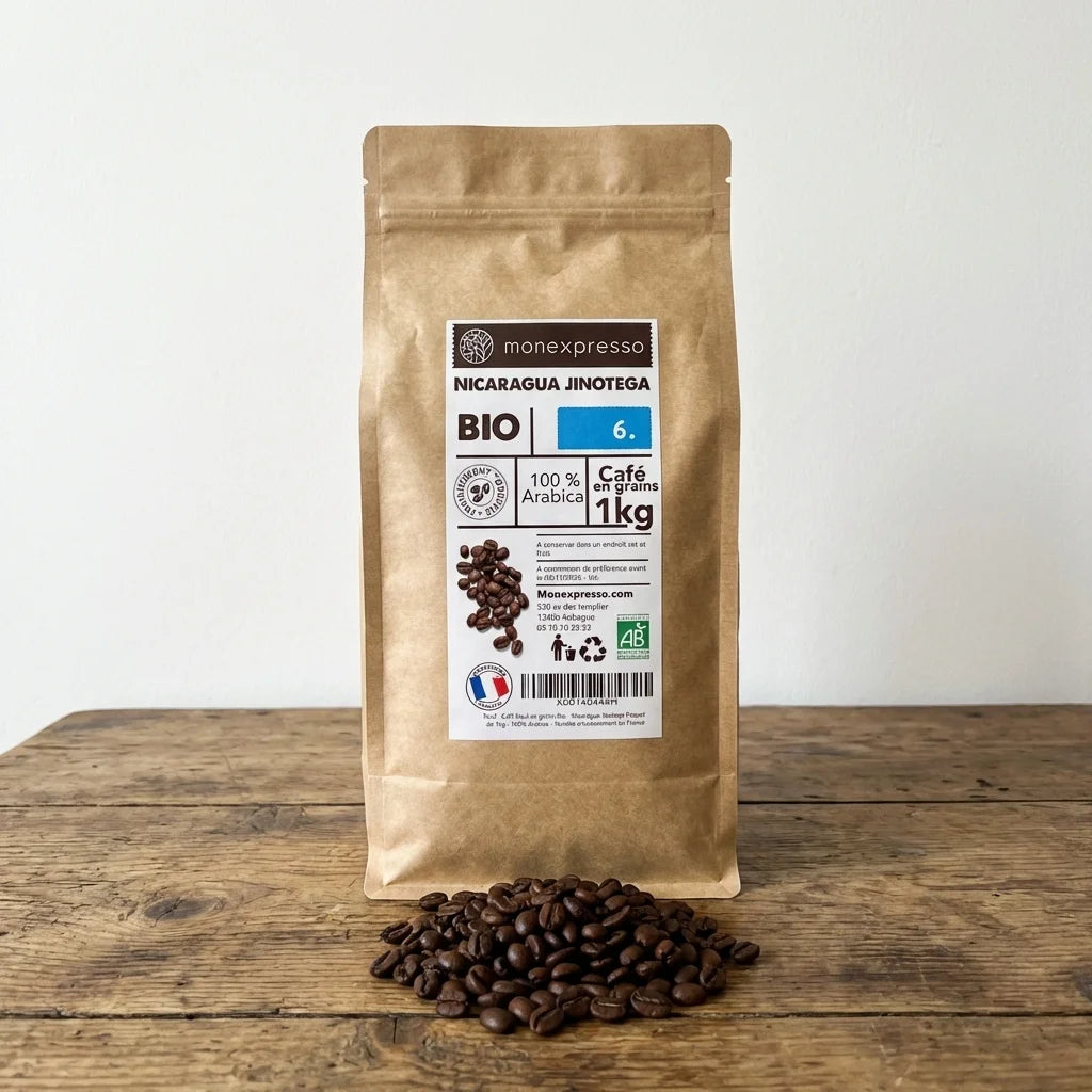 Café En Grains - Pure Origine - Nicaragua Bio (10Kg Vente En Gros)