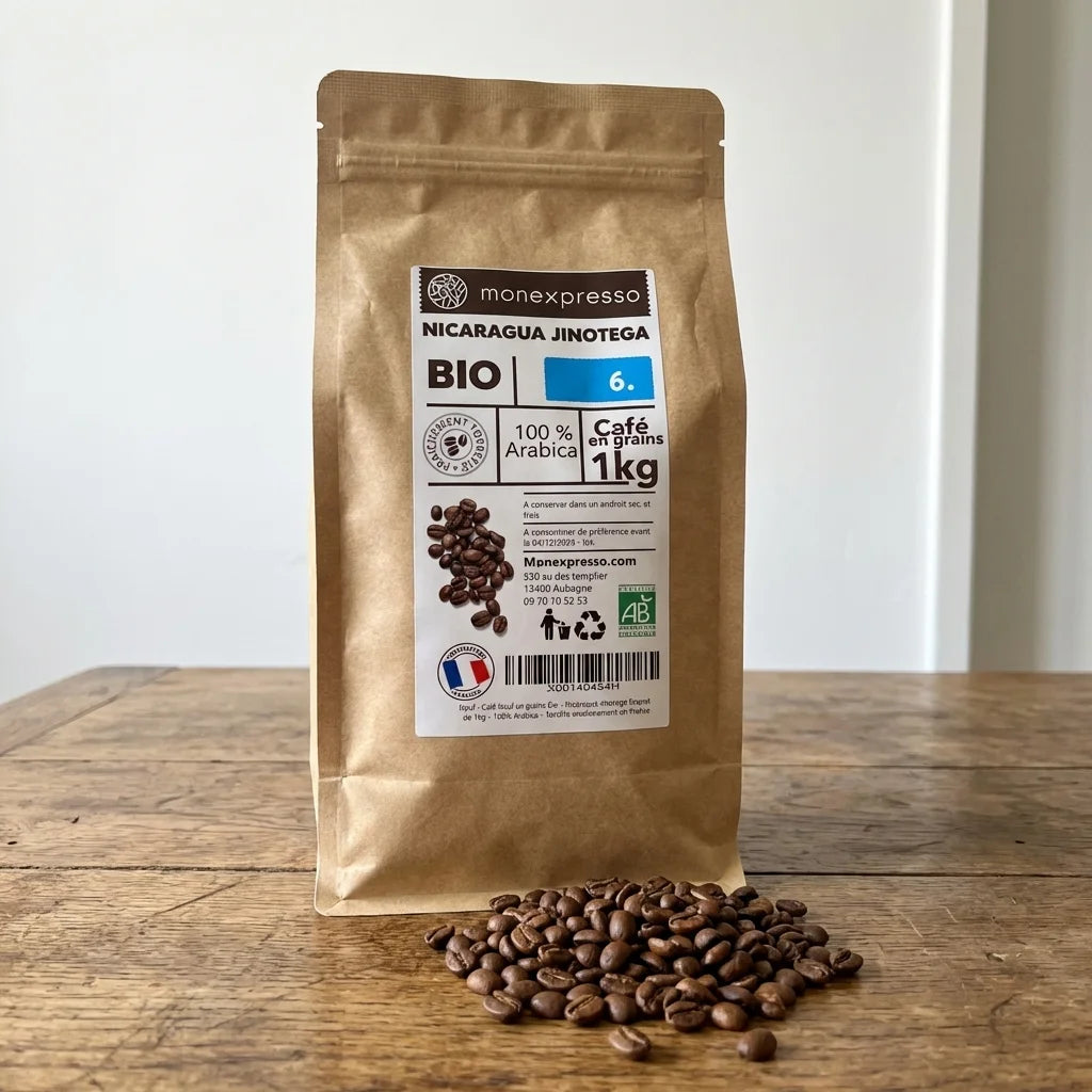 Café En Grains - Pure Origine -  Nicaragua Jinotega Bio