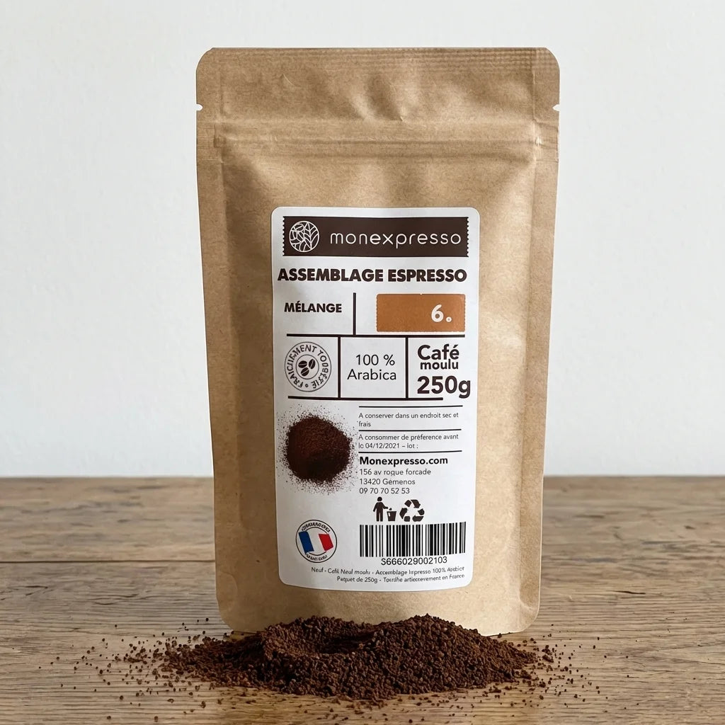 Café Moulu - Assemblage - Expresso - 100 % Arabica