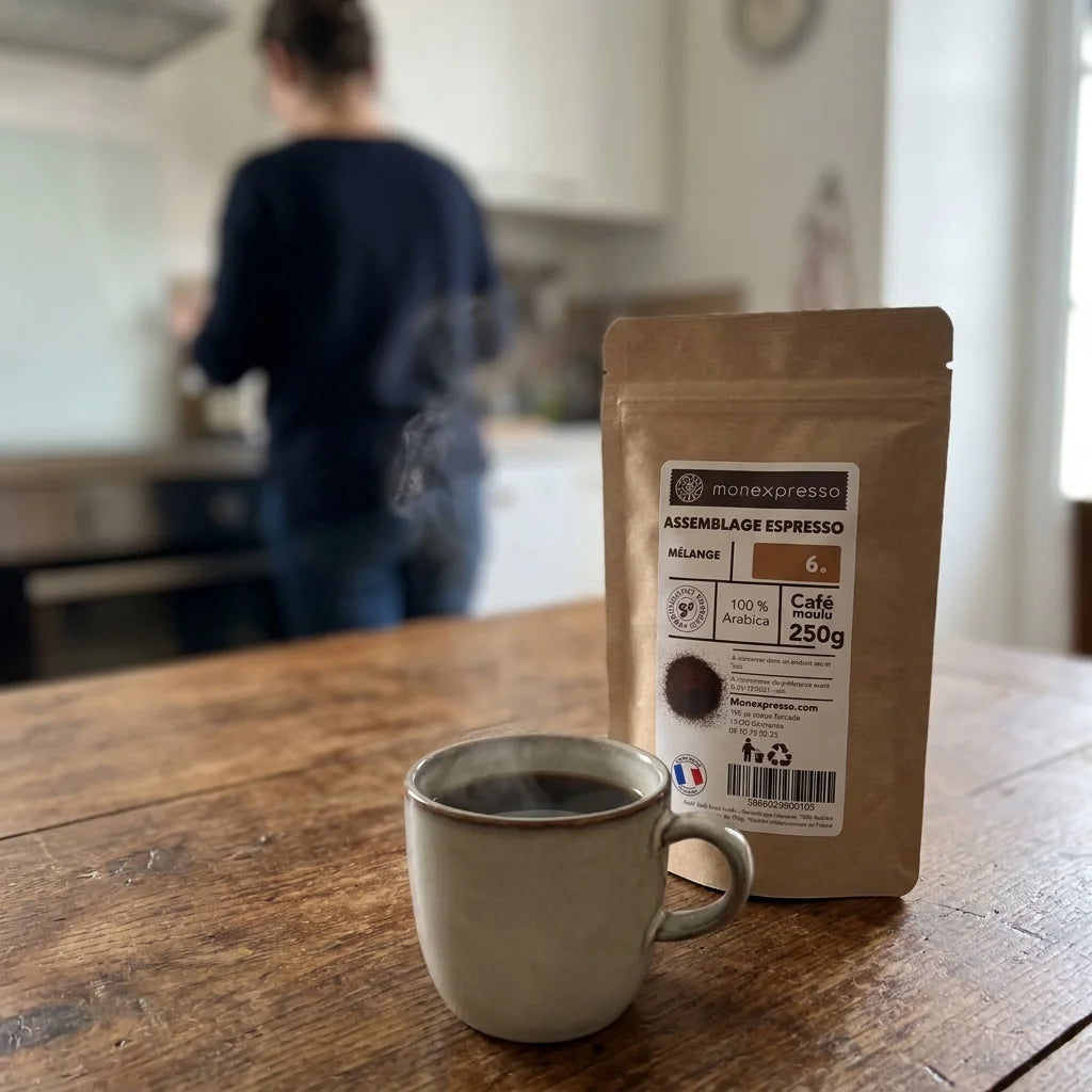 Café Moulu - Assemblage - Expresso - 100 % Arabica