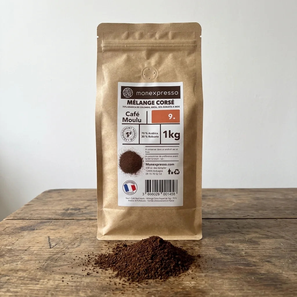 Café Moulu - Assemblage - Mélange Corsé