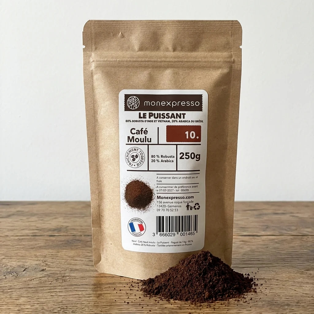 Café Moulu - Assemblage - Mélange Le Puissant