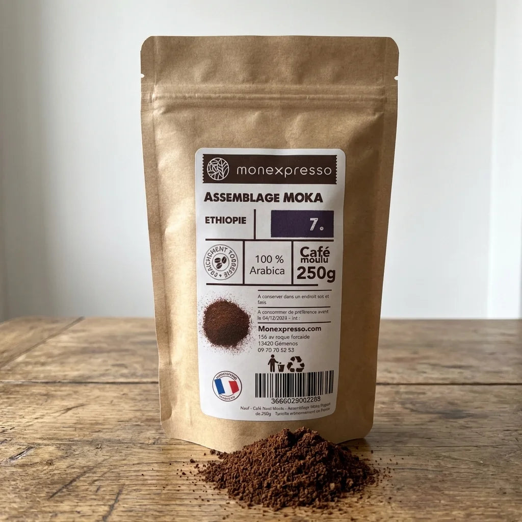Café Moulu - Assemblage - Moka D’Éthiopie