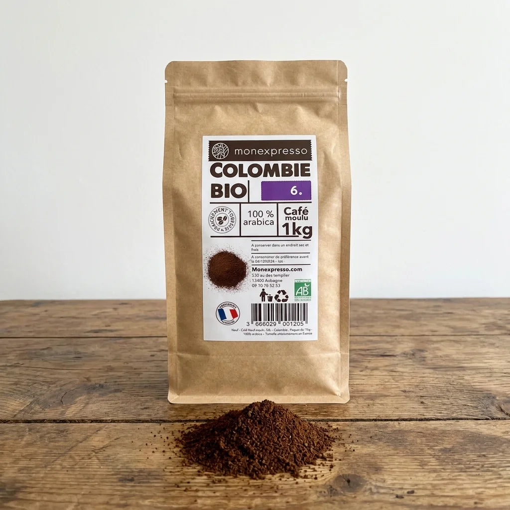 Café Moulu - Pure Origine - Colombie Bio