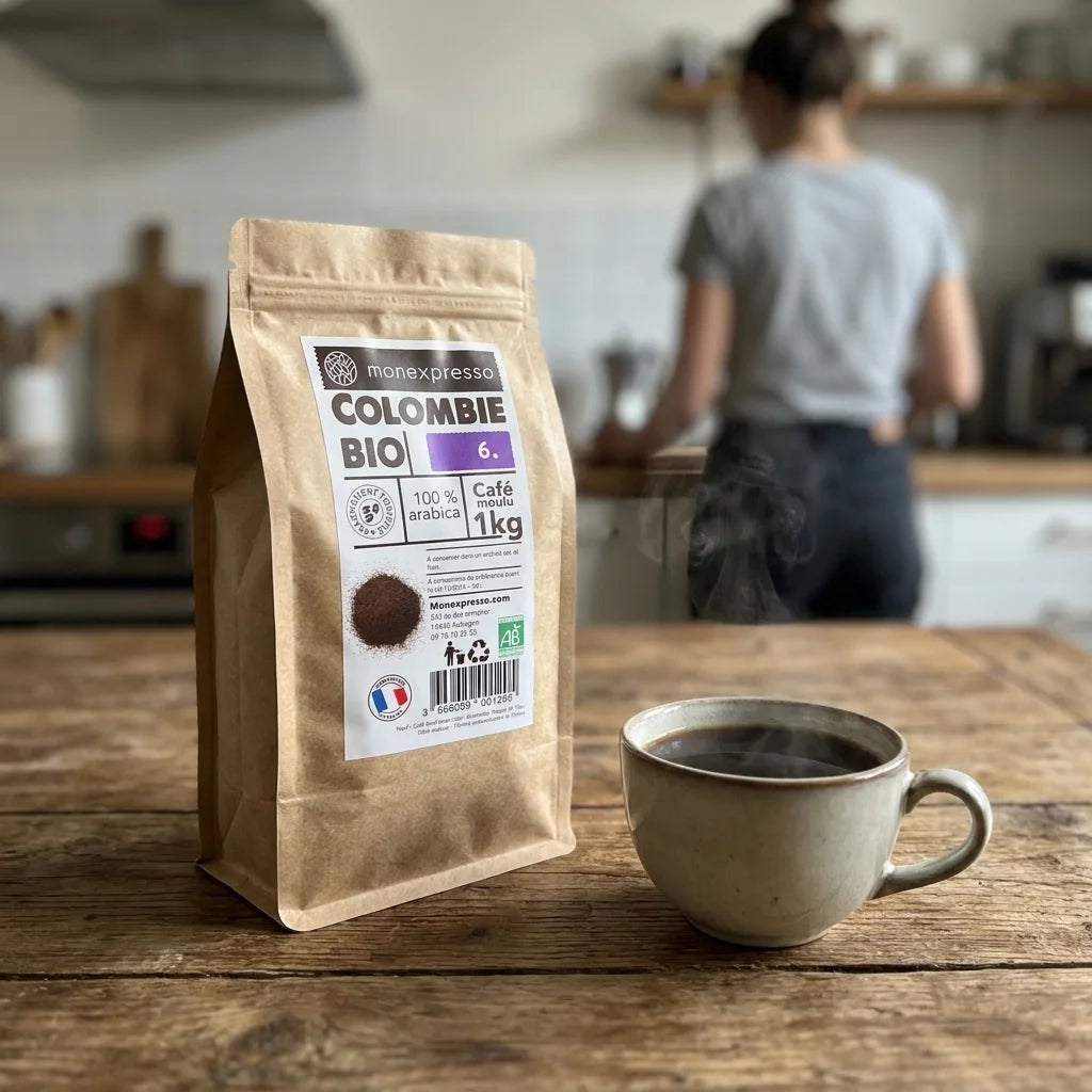 Café Moulu - Pure Origine - Colombie Bio