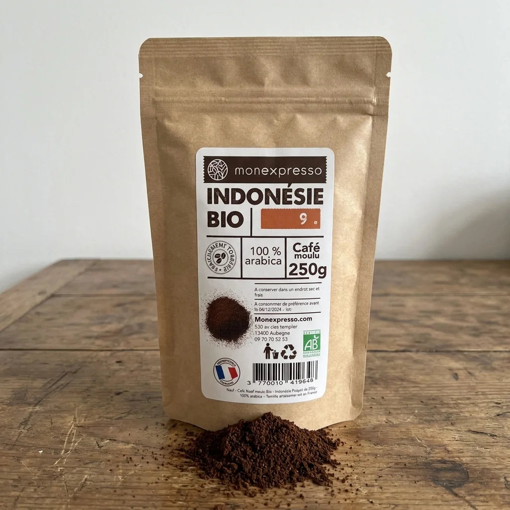 Café Moulu - Pure Origine - Indonésie Bio