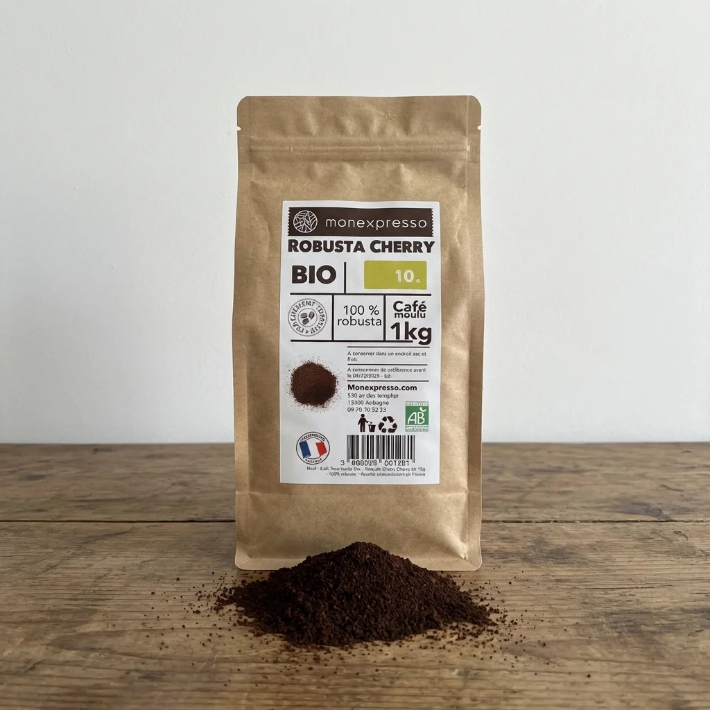 Café Moulu - Pure Origine - Robusta Cherry Bio