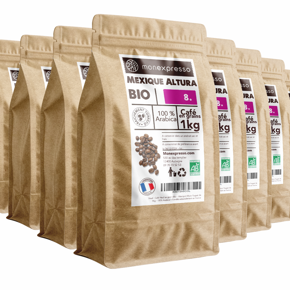 Café en grains Bio Mexique Altura