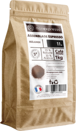 Café Moulu - Assemblage - Espresso - 70% Robusta 30% Arabica