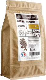 Café En Grains - Pure Origine - Brésil Santos